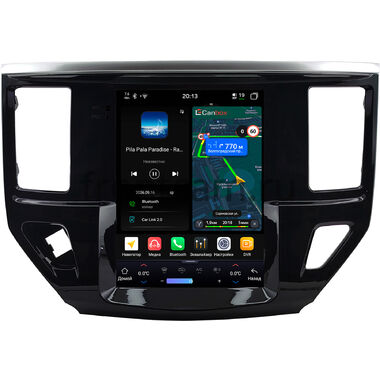 Nissan Pathfinder 4 2012-2020 Canbox H-Line (Tesla style) 9.7 дюймов 6/128 6623-1312-307 на Android 14 (4G-SIM, DSP, QLed)