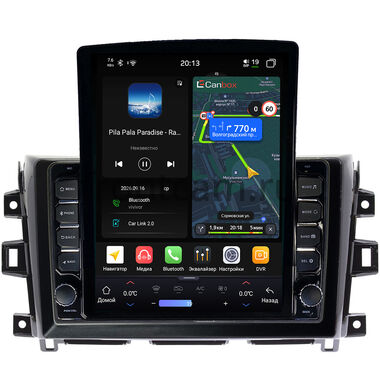 Nissan Navara (Frontier) 4 (D23) 2014-2026 Canbox H-Line 6613-10-1116 на Android 14 (4G-SIM, 6/128, DSP, QLed, Tesla)