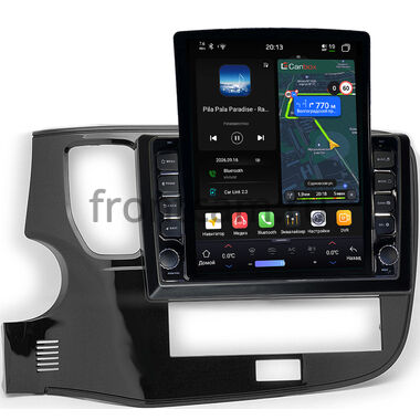 Mitsubishi Outlander 3 2020-2024 (глянец) Canbox H-Line 6613-10-1153 на Android 14 (4G-SIM, 6/128, DSP, QLed, Tesla)