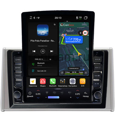 Toyota RAV4 5 (XA50) 2018-2026, Wildlander 2020-2025 Canbox H-Line 6612-10-3237 на Android 14 (4G-SIM, 4/64, DSP, QLed, Tesla)