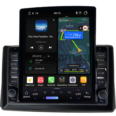 UAZ Patriot, Профи 2016-2026 Canbox H-Line 6613-10-UA005T на Android 14 (4G-SIM, 6/128, DSP, QLed, Tesla)