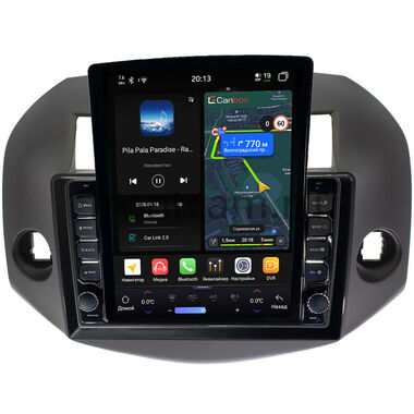 Toyota RAV4 3 (XA30) 2005-2016 Canbox H-Line 6613-1001 на Android 14 (4G-SIM, 6/128, DSP, QLed, Tesla)