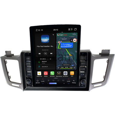 Toyota RAV4 4 (XA40) 2012-2019 Canbox H-Line 6613-1030 (для авто с 4 камерами) на Android 14 (4G-SIM, 6/128, DSP, QLed, Tesla)
