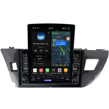 Toyota Corolla (E160, E170) 2012-2016 Canbox H-Line 6613-1026 на Android 14 (4G-SIM, 6/128, DSP, QLed, Tesla) (для авто с камерой)