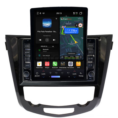 Nissan Qashqai 2, X-Trail (T32) 2013-2022 (авто с климат-контролем) Canbox H-Line 6613-1009/1010 на Android 14 (4G-SIM, 6/128, DSP, QLed, Tesla)