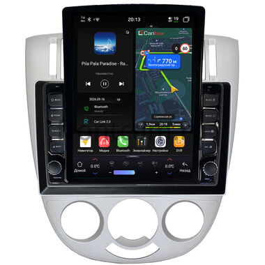 Daewoo Gentra 2 2013-2015, Nubira 3 2003-2004 (тип 3, серая) Canbox H-Line 6613-1079 на Android 14 (4G-SIM, 6/128, DSP, QLed, Tesla)