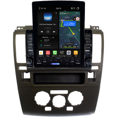 Nissan Tiida 2004-2013 (серая, авто с климат-контролем) Canbox H-Line 6613-9-1744 на Android 14 (4G-SIM, 6/128, DSP, QLed, Tesla)