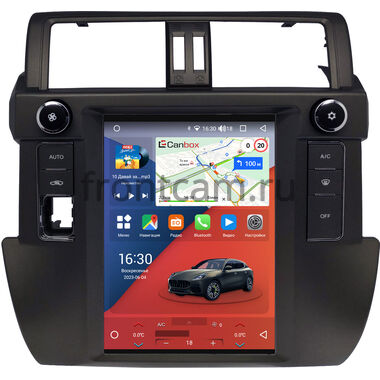 Toyota Land Cruiser Prado 150 2013-2017 (Тип 2) Canbox H-Line (Tesla style) 9.7 дюймов 4/32 5621-A22S20 на Android 10 (4G-SIM, DSP, QLed)