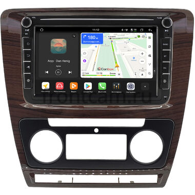 Skoda Octavia A5 2004-2013 (под дерево) Canbox H-Line 8402-RP-11-352-396 4/64 Android 14 (4G-SIM, DSP)