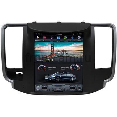 CarMedia ZF-1126-DSP для Nissan Teana II 2008-2013 Tesla Style (стиль тесла) на Android 9.0