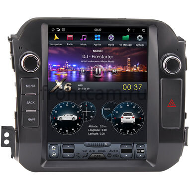 CarMedia ZF-1137-DSP для Kia Sportage III 2010-2016 Tesla Style (стиль тесла) на Android 9.0