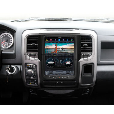 CarMedia ZF-1159-DSP для Dodge RAM IV (DS, DJ) 2013-2019 Tesla Style (стиль тесла) на Android 9.0