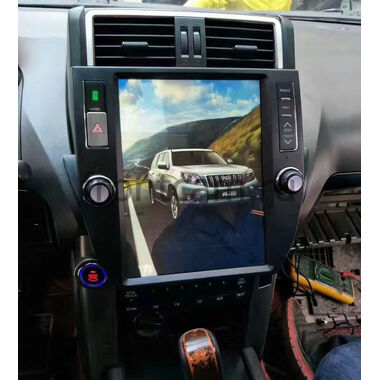 CarMedia ZF-1221-DSP для Toyota LC Prado 150 2009-2013 Tesla Style (стиль тесла) на Android 9.0