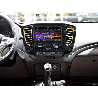 CarMedia ZF-1272-DSP для Mitsubishi Pajero Sport III (2015-2021) Tesla Style (стиль тесла) на Android 9.0