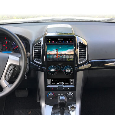CarMedia ZF-1803-DSP для Chevrolet Captiva (2011-2016) Tesla Style (стиль тесла) на Android 9.0