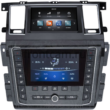 CarMedia ZF-2001-DSP для Nissan Patrol VI (Y62) 2010-2022 на Android 9.0