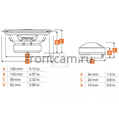 Компонентная акустика Hertz Uno K 130 Kit