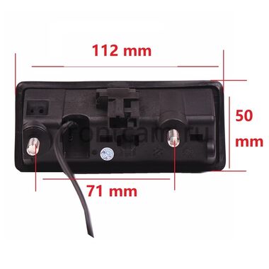 Камера AHD 1080p, 170 градусов с отключаемой разметкой, cam-139 для Audi A3, A4, A5, A6, Q5 (в ручку)