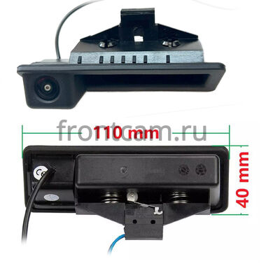 Камера заднего вида cam-141 для BMW (в ручку) AHD 720p, 170 градусов с отключаемой разметкой