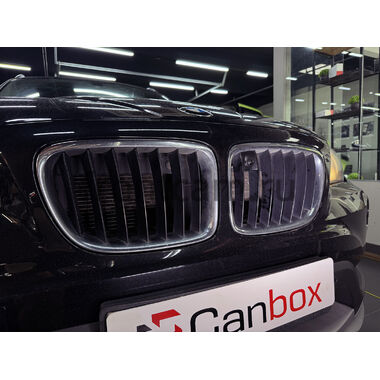 Камера переднего вида cam-154 для BMW X1 2013 (в решетку радиатора), с отключаемой разметкой, AHD 1080p, 170 градусов
