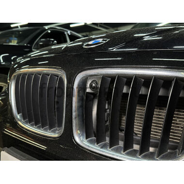 Камера переднего вида cam-154 для BMW X1 2013 (в решетку радиатора), с отключаемой разметкой, AHD 1080p, 170 градусов