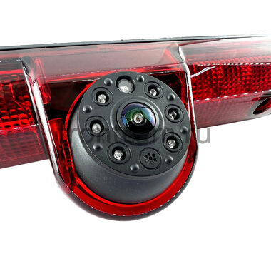 Встроенная камера в стоп-сигнал cam-174 для Citroen Jumper III, Fiat Ducato X250, Peugeot Boxer III (AHD 1080p, 170 градусов)