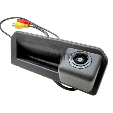Камера заднего вида cam-184 для Audi, Skoda, Volkswagen, Porsche (в ручку) с отключаемой разметкой, AHD 1080p, 170 градусов
