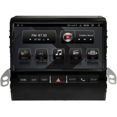 Toyota Land Cruiser 200 2015-2021 Wide Media MT8008QU-4/128 авто с Navi (Android 10)