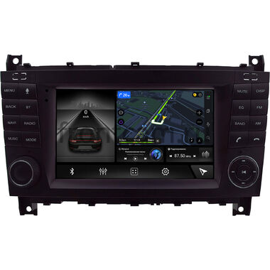 Mercedes-Benz C (w203), CLC, G (w463) 2004-2012 (оранжевая подсветка клавиш) Canbox H-Line 4478-RP-2119-502 на Android 10 (4G-SIM, 6/128, DSP, QLed)