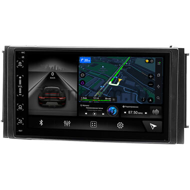 Hyundai Santa Fe II 2005-2012 (для авто с навигацией) Canbox H-Line 5514-RP-HDSFB-183 на Android 10 (4G-SIM, 6/128, DSP, IPS) (173х98)