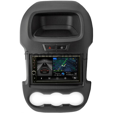 Ford Ranger III 2012-2015 с кондиционером Canbox H-Line 5604-RP-11-313-229 на Android 10 (4G-SIM, 6/128, DSP, IPS) С крутилкой