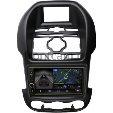 Ford Ranger III 2012-2015 с климат-контролем Canbox M-Line 5601-RP-11-314-230 на Android 10 (4G-SIM, 2/32, DSP, IPS) С крутилкой
