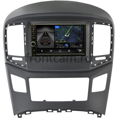 Hyundai H1 2, Grand Starex 2015-2021 (черная) Canbox H-Line 5604-RP-11-604-282 на Android 10 (4G-SIM, 6/128, DSP, IPS) С крутилкой