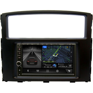 Mitsubishi Pajero 4 2006-2024 Canbox M-Line 5601-RP-MMPJ7Xc-24 на Android 10 (4G-SIM, 2/32, DSP, IPS) С крутилкой