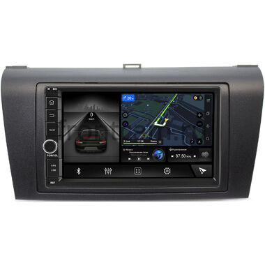 Mazda 3 (BK), Axela 2003-2009 (черная, текстурная) Canbox H-Line 5602-RP-MZ3D2-352 на Android 10 (4G-SIM, 4/32, DSP, IPS) С крутилкой