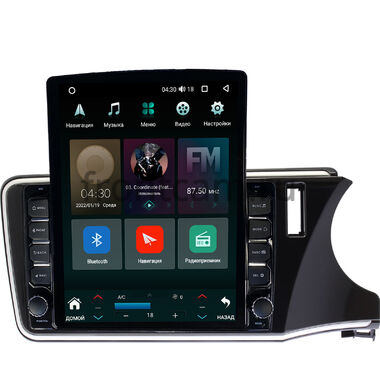 Honda Grace (2014-2020) (правый руль) Canbox H-Line 5613-9-1143 на Android 10 (4G-SIM, 6/128, DSP, QLed, Tesla)