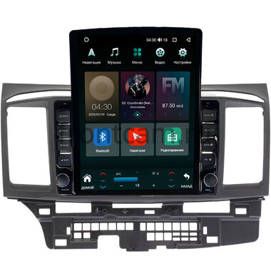 Mitsubishi Lancer 10 (2007-2017) Canbox H-Line 5613-9-MI113N на Android 10 (4G-SIM, 6/128, DSP, QLed, Tesla)