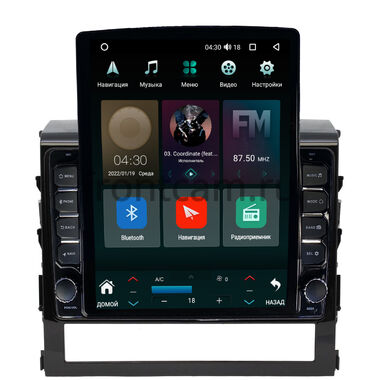 Toyota Land Cruiser 200 2015-2021 Canbox H-Line 5612-9047 на Android 10 (4G-SIM, 4/64, DSP, QLed, Tesla)