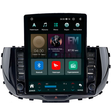 Kia Soul 3 2019-2024 (глянцевая) Canbox M-Line 5610-9310 на Android 10 (4G-SIM, 2/32, DSP, QLed, Tesla)