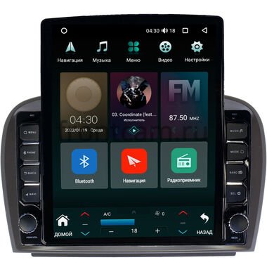 Mercedes-Benz SL (R230) (2001-2011) Canbox M-Line 5610-9403 на Android 10 (4G-SIM, 2/32, DSP, QLed, Tesla)