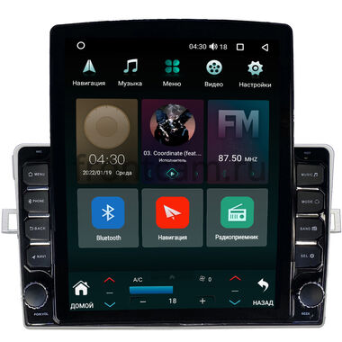 Toyota Verso (2009-2018) (для авто с климат-контролем) Canbox H-Line 5613-9409 на Android 10 (4G-SIM, 6/128, DSP, QLed, Tesla)