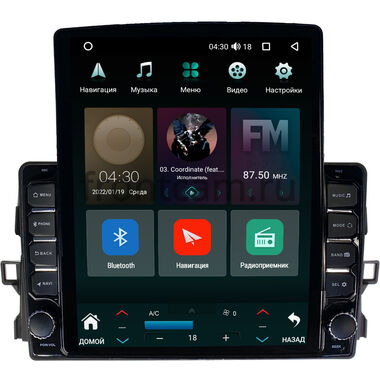 Toyota Auris (2006-2012) Canbox M-Line 5610-9427 на Android 10 (4G-SIM, 2/32, DSP, QLed, Tesla)