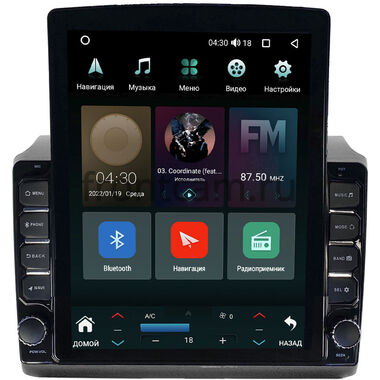 Citroen Jumper (2006-2023) (для авто с оригинальной магнитолой) Canbox H-Line 5613-9-1432 на Android 10 (4G-SIM, 6/128, DSP, QLed, Tesla)