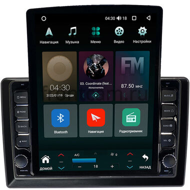 Volkswagen Amarok, Golf, Jetta, Passat, Polo, Scirocco, Tiguan, Touran Canbox H-Line 5611-10-1111 на Android 10 (4G-SIM, 4/32, DSP, QLed, Tesla)