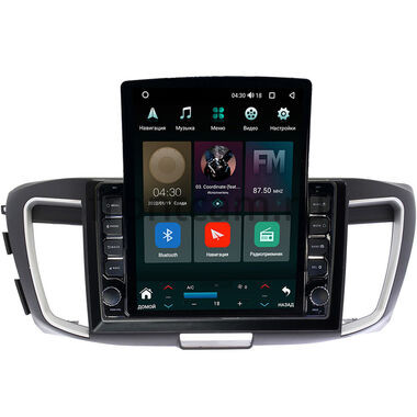 Honda Accord 9 (2012-2019) Canbox H-Line 5612-10-1151 на Android 10 (4G-SIM, 4/64, DSP, QLed, Tesla)