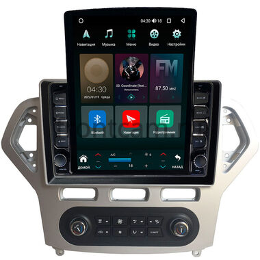 Ford Mondeo 4 (2006-2010) Canbox M-Line 5610-1016 встроенный климат на Android 10 (4G-SIM, 2/32, DSP, QLed, Tesla)