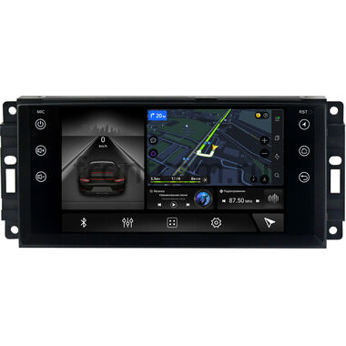 Jeep Commander, Compass, Grand Cherokee, Liberty, Wrangler Canbox H-Line 7707 3/32 на Android 10 (4G-SIM, DSP, IPS)