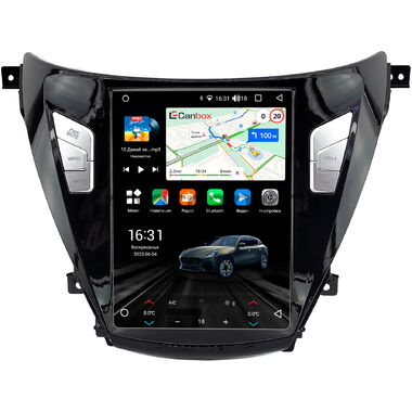 Hyundai Elantra 5 (MD), Avante 5 2010-2015 (глянцевая) Canbox (Tesla style) 9.7 дюймов 2/32 GT096-1312-118 на Android 10 (QLed, DSP, CarPlay)