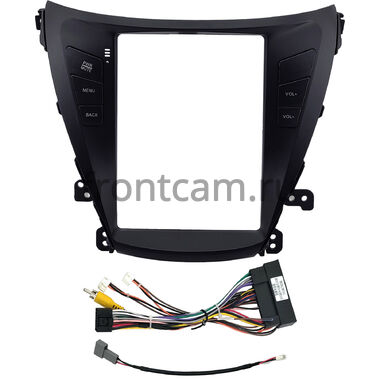 Рамка RM-1312-153 под магнитолу Tesla style 9.7 дюймов для Hyundai Elantra 5 (MD) 2013-2016