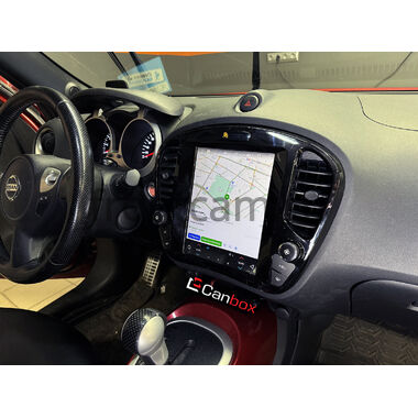 Рамка RM-1312-191 DS (Tesla style) 9.7 дюймов для Nissan Juke 2010-2019 (глянцевая)